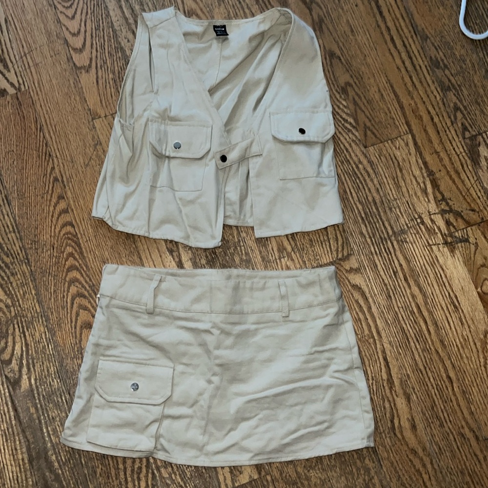 Skirt and shirt set